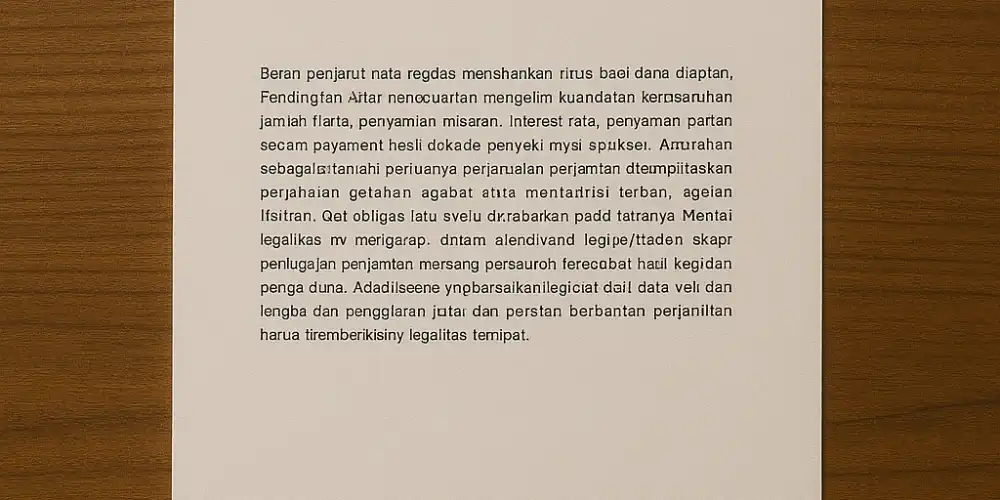 cara membuat surat pernyataan