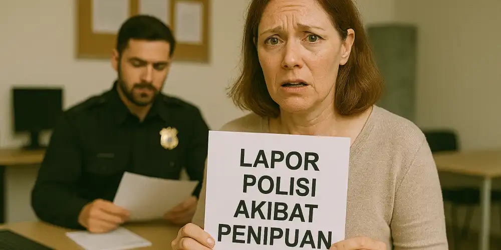 laporan polisi penipuan