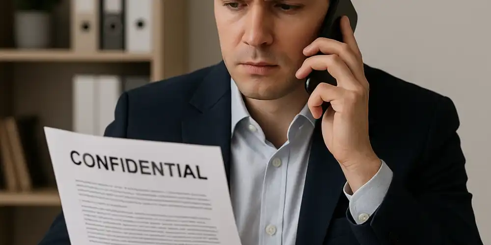 membocorkan rahasia perusahaan