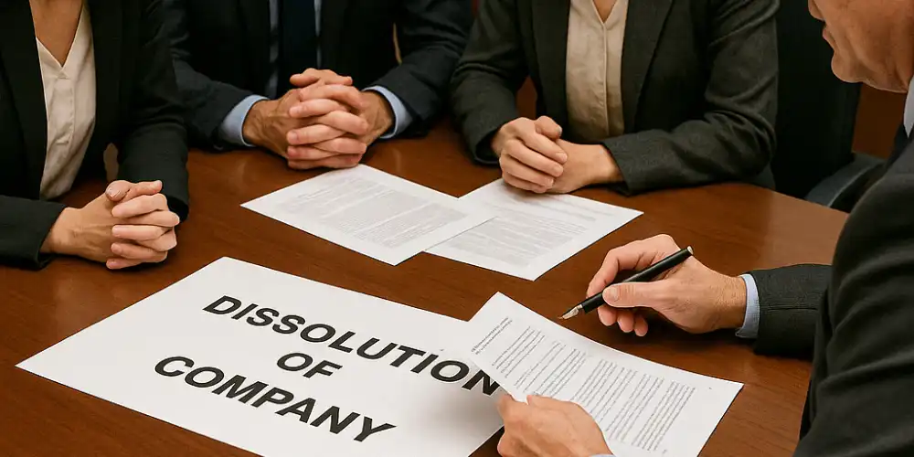 pengakhiran badan hukum pt