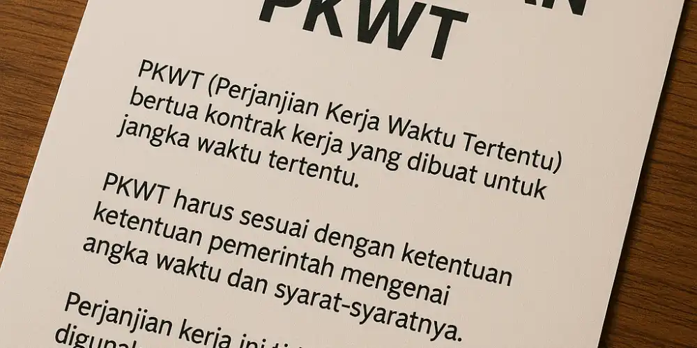 perjanjian PKWT