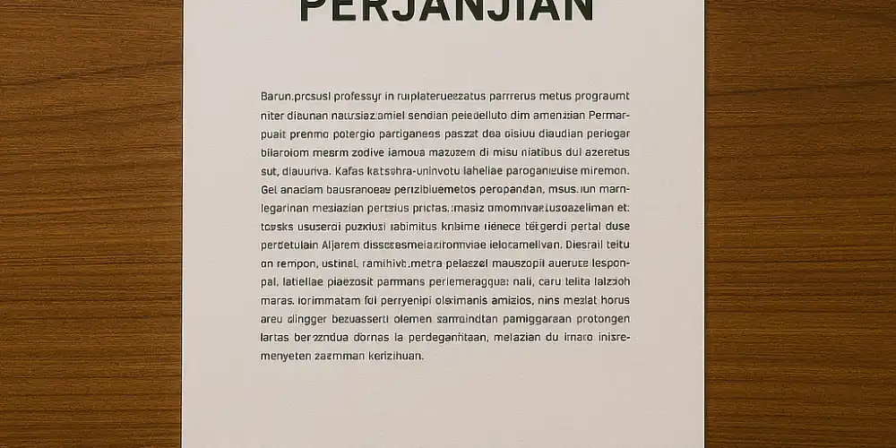 perjanjian adopsi anak
