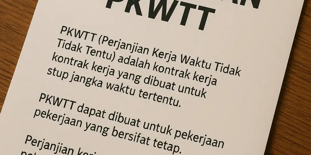 perjanjian pkwtt